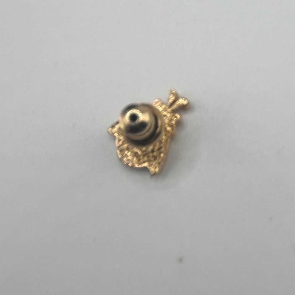 Vintage Gold Lady Bug Brooch Clutch Pin - Picture 4 of 8